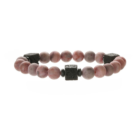 Natural Stone Geometric Beaded Handmade Unisex Bracelet Jewelry Wholesale