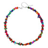 Natural Stone Gravel Geometric Irregular Crystal Clavicle O Word Chain Stainless Steel Electroplating Women's Necklace