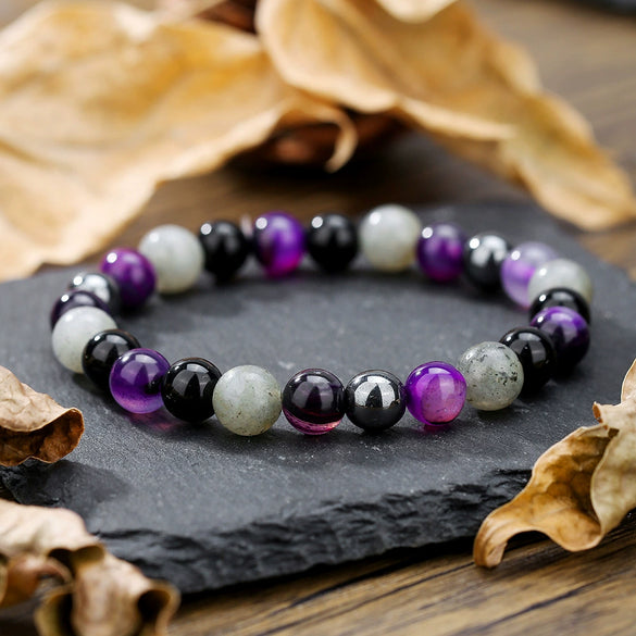 Natural Stone Handmade Punk Style Street Style Unisex Bracelet Jewelry
