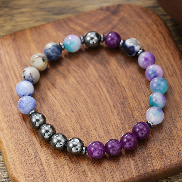 Natural Stone Handmade Punk Style Street Style Unisex Bracelet Jewelry