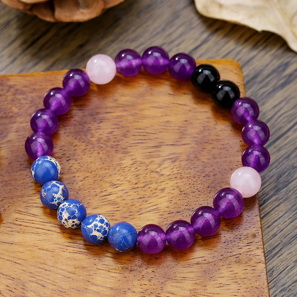 Natural Stone Handmade Punk Style Street Style Unisex Bracelet Jewelry