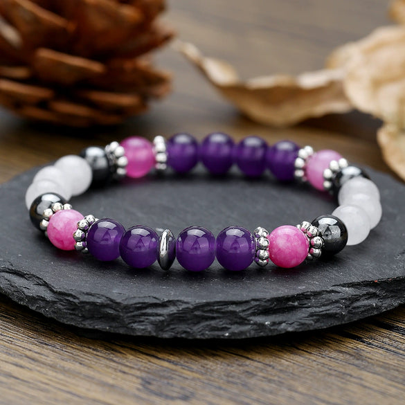 Natural Stone Handmade Punk Style Street Style Unisex Bracelet Jewelry