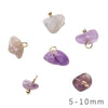 Natural Stone Mini Gravel Jade Pendant Loose Beads Handmade Diy Jewelry Accessories Creative Necklace Beaded Pendant