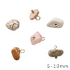 Natural Stone Mini Gravel Jade Pendant Loose Beads Handmade Diy Jewelry Accessories Creative Necklace Beaded Pendant