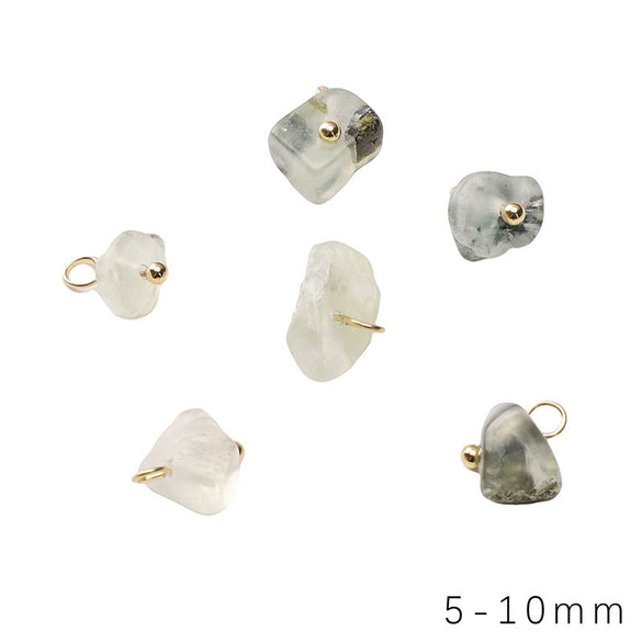 Natural Stone Mini Gravel Jade Pendant Loose Beads Handmade Diy Jewelry Accessories Creative Necklace Beaded Pendant