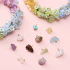 Natural Stone Mini Gravel Jade Pendant Loose Beads Handmade Diy Jewelry Accessories Creative Necklace Beaded Pendant