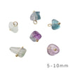 Natural Stone Mini Gravel Jade Pendant Loose Beads Handmade Diy Jewelry Accessories Creative Necklace Beaded Pendant