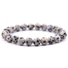 Natural Stone Round Bead Single Ring Bracelet