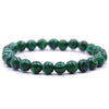 Natural Stone Round Bead Single Ring Bracelet