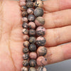 Natural Stone Round Beads Electroplated Jewelry Making Accessories For Handmade Bracelet And Necklace