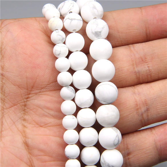 Natural Stone Round Beads Electroplated Jewelry Making Accessories For Handmade Bracelet And Necklace