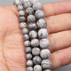 Natural Stone Round Beads Electroplated Jewelry Making Accessories For Handmade Bracelet And Necklace