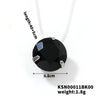 Natural Style Copper Necklace With Transparent Line And Zircon Inlaid Drop Pendant Delicate Clavicle Chain