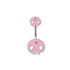 Navel Ring Hip Hop Style Zinc Alloy Geometric Design