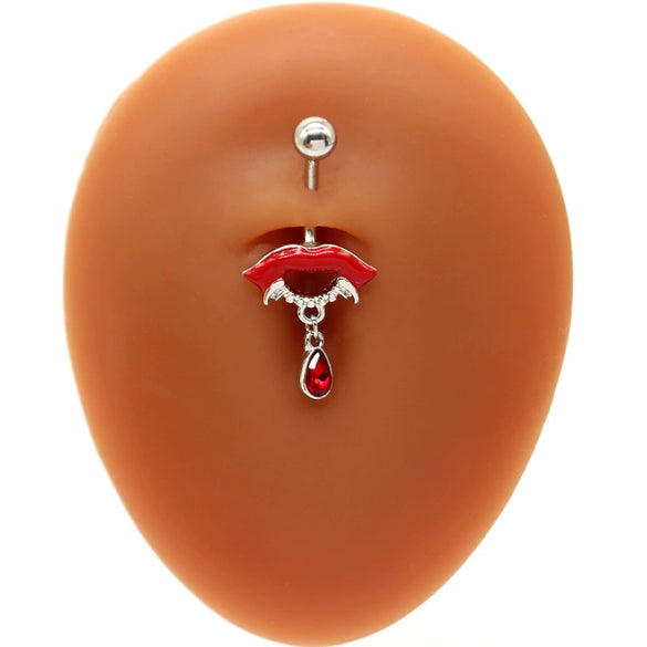 Navel Ring Hip Hop Style Zinc Alloy Geometric Design