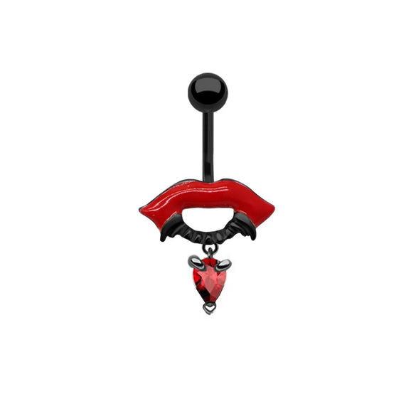 Navel Ring Hip Hop Style Zinc Alloy Geometric Design