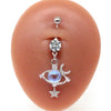 Navel Ring Stainless Steel Animal Zodiac Electroplated Body Piercing Jewelry