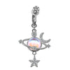 Navel Ring Stainless Steel Animal Zodiac Electroplated Body Piercing Jewelry