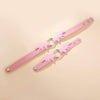 Neck Chain Gothic Vampire Series Pink Collar Angel Wings Heart Pattern Cortex Alloy Unisex