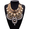Necklace Alloy Artificial Crystal Geometric Pattern Diamond Design