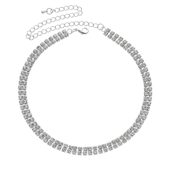 Necklace Alloy Geometric Electroplated