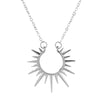Necklace Alloy Geometric U Shaped Horseshoe Electroplating Cold Style Metal Clavicle Chain