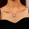 Necklace Alloy Geometric U Shaped Horseshoe Electroplating Cold Style Metal Clavicle Chain