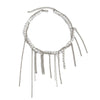 Necklace Alloy Heartshaped Pendant Clavicle Chain Cream Sweet Style Electroplating For Women