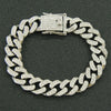 Necklace Alloy Hiphop Geometric Diamond Cuban Chain