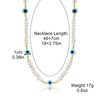 Necklace Alloy Pearl Heartshaped Electroplating Women's