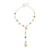Necklace Alloy Pine Stone Copper Clad Iron Starfish Star Shaped Personality Electroplated For Women