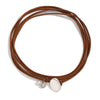 Necklace Alloy Retro Geometric Electroplating Women's Doublelayer Winding Choker Clavicle Chain