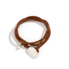 Necklace Alloy Retro Geometric Electroplating Women's Doublelayer Winding Choker Clavicle Chain