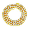 Necklace Alloy Singlerow Drill Geometric Hiphop Diamond Style