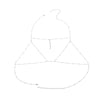 Necklace Alloy Snake Bone Chain Rhinestone Geometric Electroplating For Women