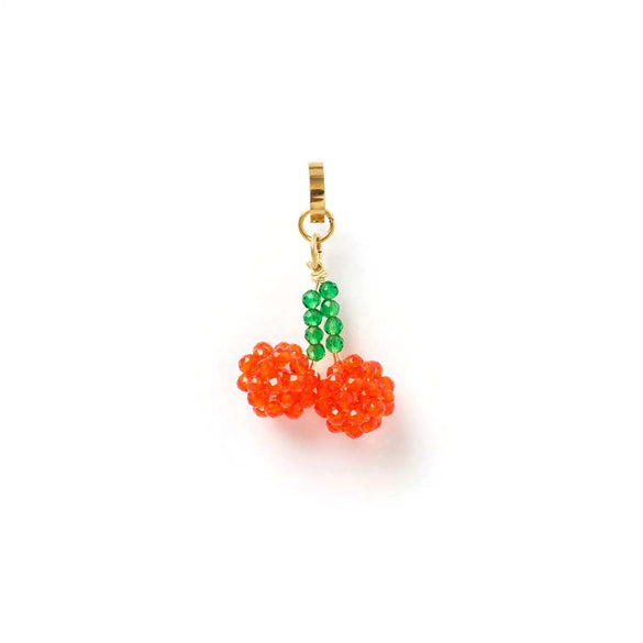 Necklace Alloy Titanium Steel Gold Fruit Style Electroplated Watermelon Pendant