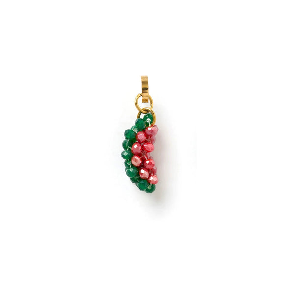 Necklace Alloy Titanium Steel Gold Fruit Style Electroplated Watermelon Pendant