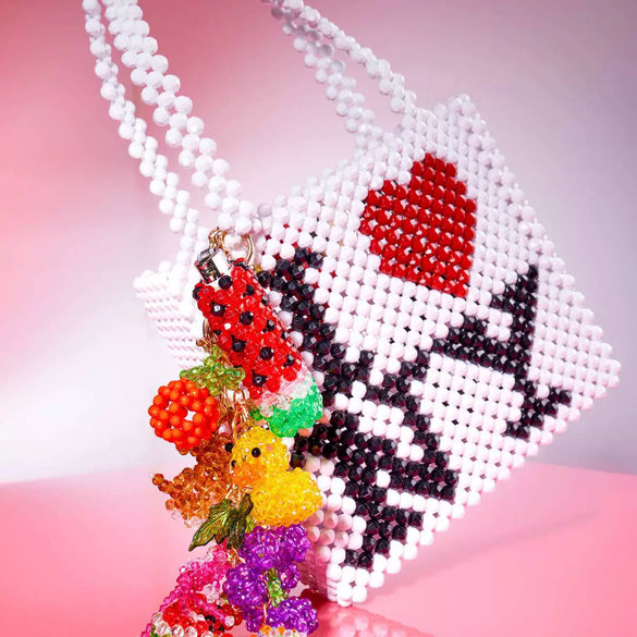 Necklace Alloy Titanium Steel Gold Fruit Style Electroplated Watermelon Pendant