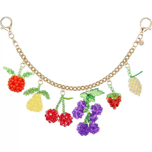 Necklace Alloy Titanium Steel Gold Fruit Style Electroplated Watermelon Pendant