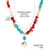 Necklace Alloy Turquoise Geometric Electroplated For Women