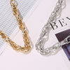 Necklace Aluminum Alloy Chain Punk Style Electroplating Women's
