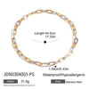 Necklace And Bracelet Titanium Steel Stainless Steel Electroplating Niche Design
