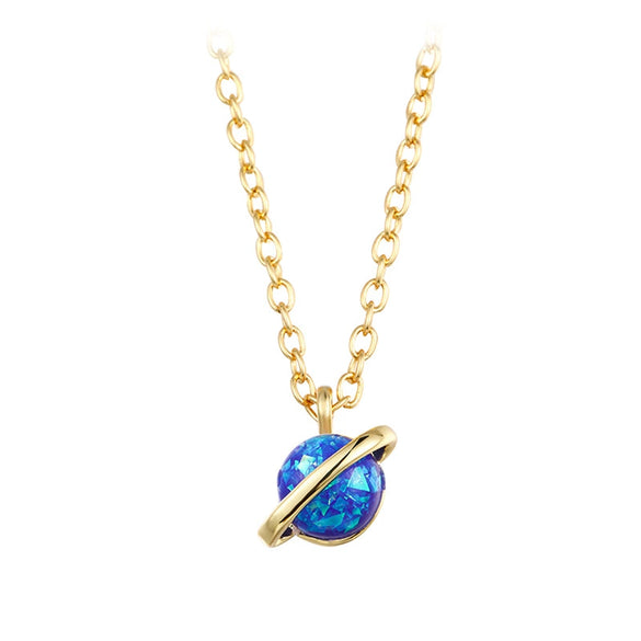Necklace Artificial Crystal Geometric Style Electroplating Women's