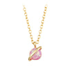 Necklace Artificial Crystal Geometric Style Electroplating Women's