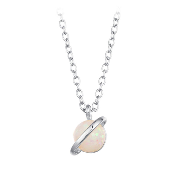 Necklace Artificial Crystal Geometric Style Electroplating Women's