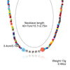 Necklace Beaded Artificial Crystal Ball Chain Electroplated With Flowers Bow Insects Geometric Animals Zodiac Letters Numbers Text