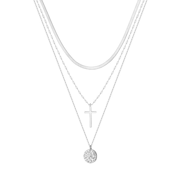 Necklace Bohemian Tassel Style Turquoise Natural Freshwater Pearl Silver 225 Silver Geometric Electroplating