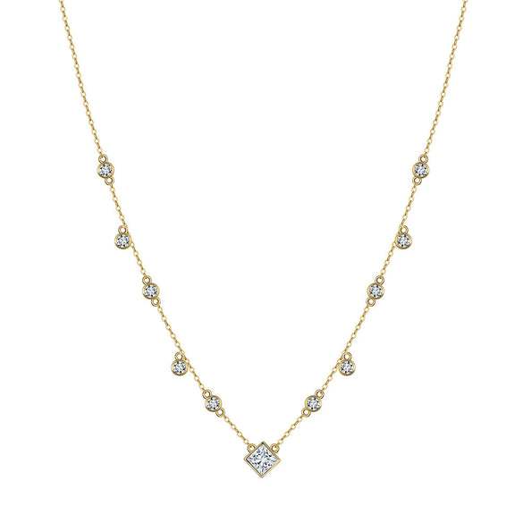Necklace Bohemian Tassel Style Turquoise Natural Freshwater Pearl Silver 225 Silver Geometric Electroplating