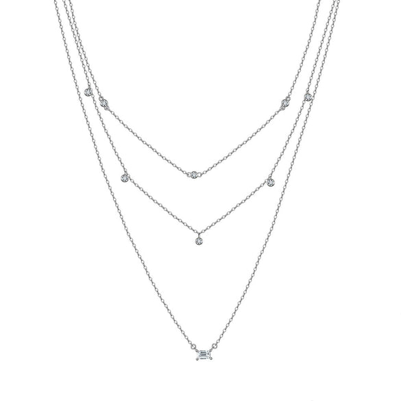 Necklace Bohemian Tassel Style Turquoise Natural Freshwater Pearl Silver 225 Silver Geometric Electroplating