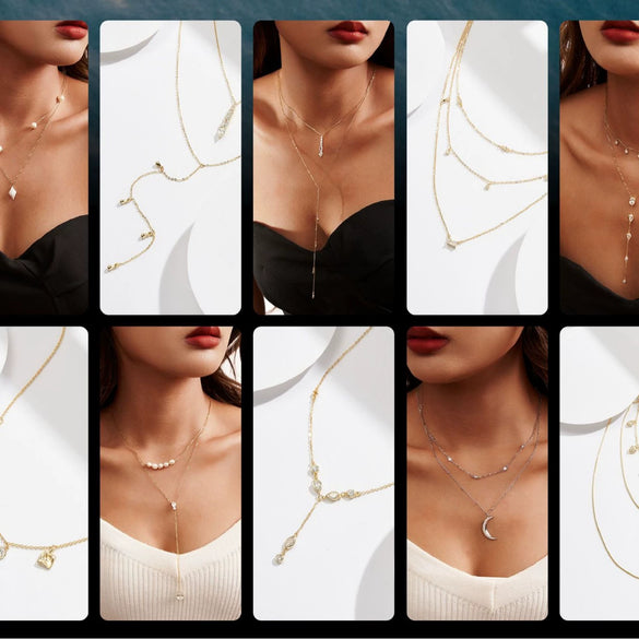 Necklace Bohemian Tassel Style Turquoise Natural Freshwater Pearl Silver 225 Silver Geometric Electroplating